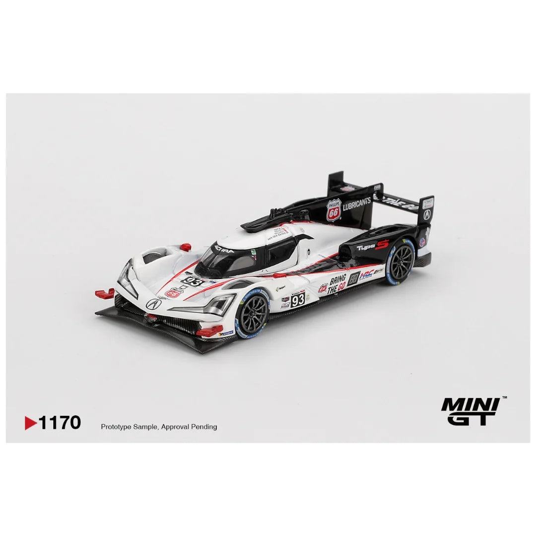 Mini GT Blister #1170 – Acura ARX-06 GTP #93 Acura Meyer Shank Racing | 2025 IMSA Daytona 24 Hours