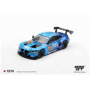 Mini GT #1215 BMW M4 GT3 EVO #90 FIST Team AAI 2025 China GT | Die-Cast Model Car