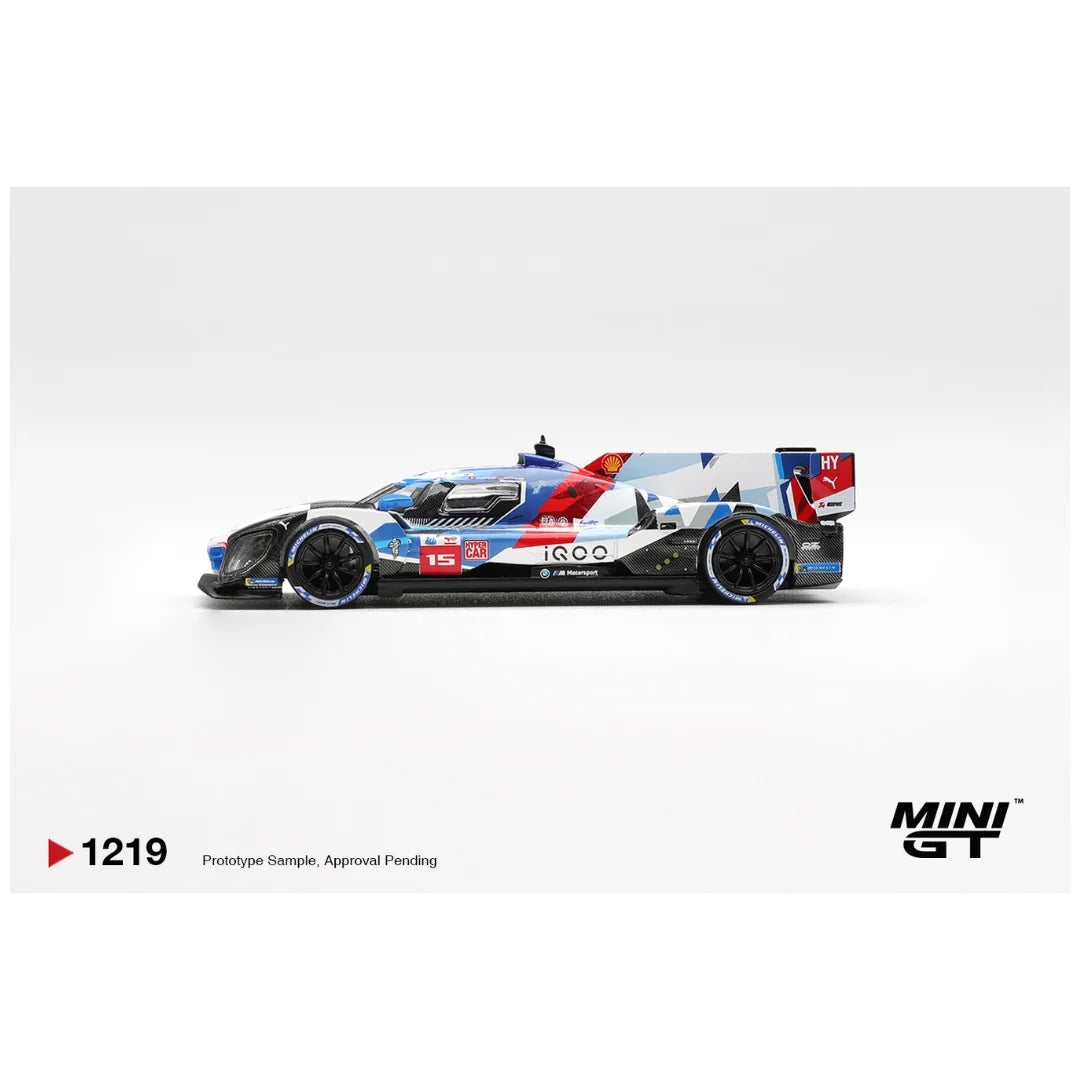 Mini GT Blister #1219 – BMW M Hybrid V8 #15 BMW M Team WRT | 2024 Le Mans 24 Hours
