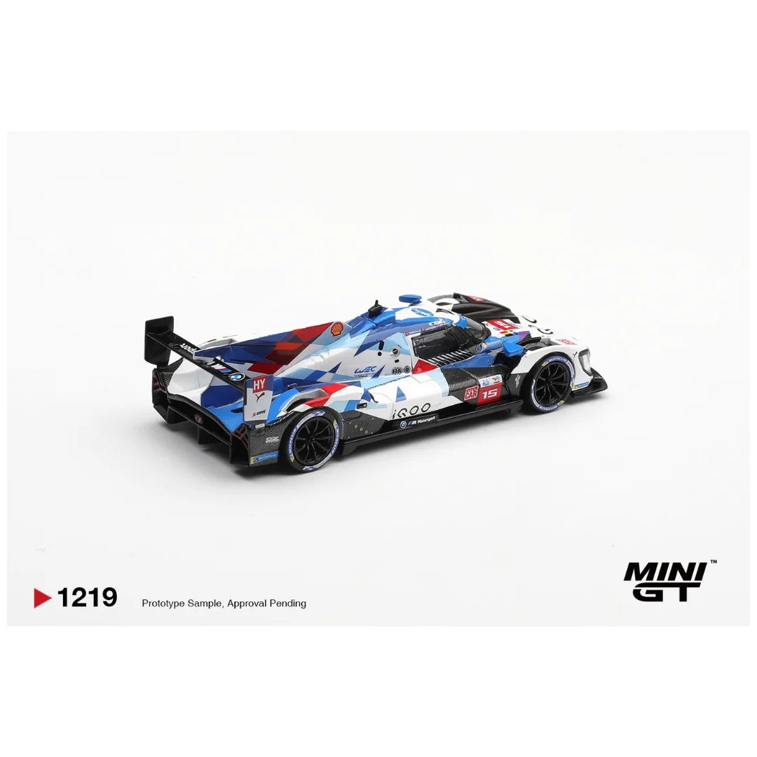 Mini GT Blister #1219 – BMW M Hybrid V8 #15 BMW M Team WRT | 2024 Le Mans 24 Hours