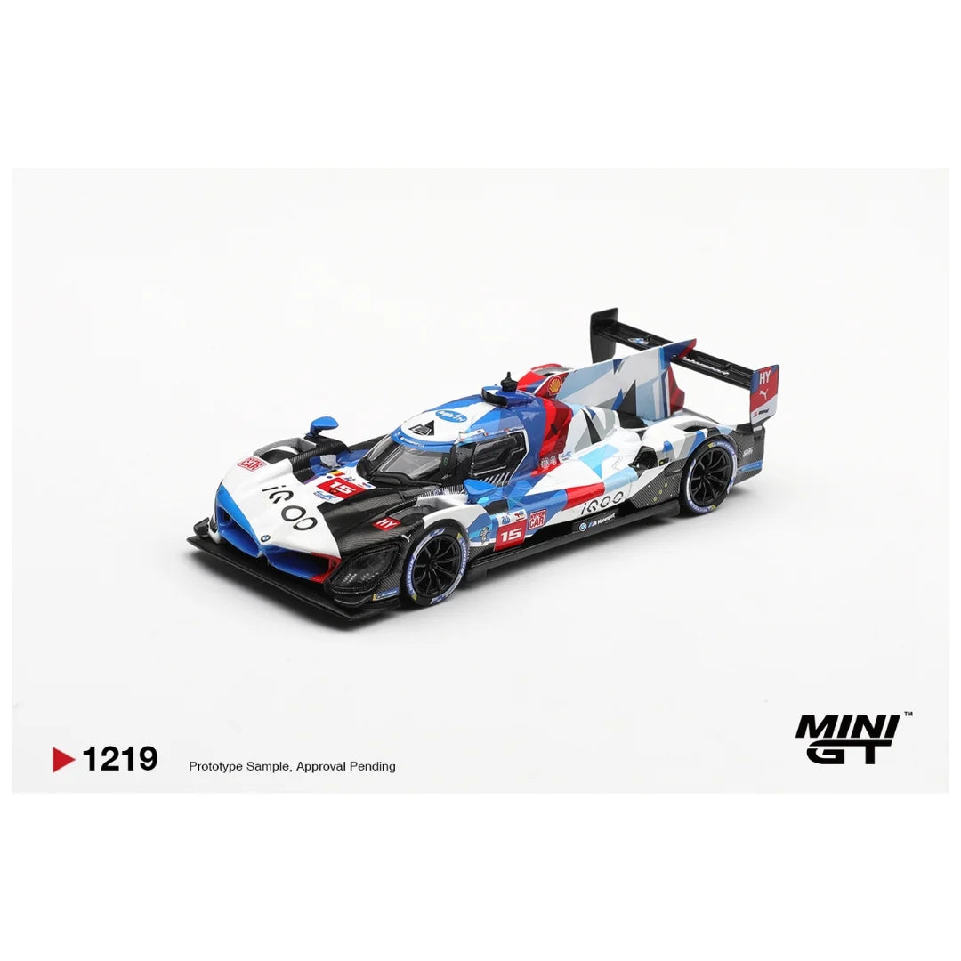 Mini GT Blister #1219 – BMW M Hybrid V8 #15 BMW M Team WRT | 2024 Le Mans 24 Hours