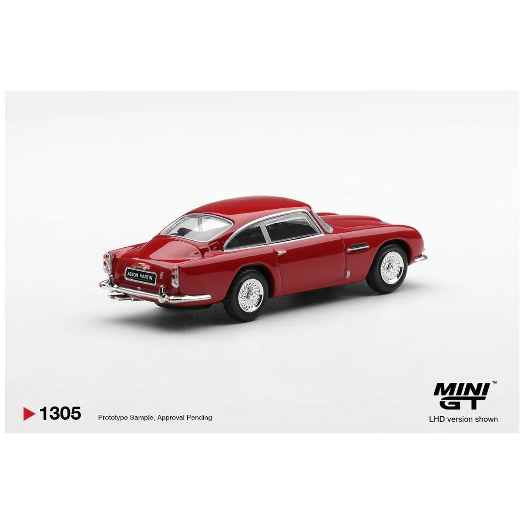 MINI GT #1305: Aston Martin DB5 Fiesta Red | 1:64 Die-Cast Model