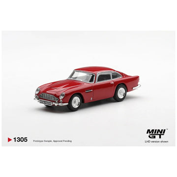 MINI GT #1305: Aston Martin DB5 Fiesta Red | 1:64 Die-Cast Model