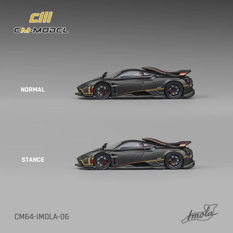 CM Model Pagani Imola Dry Carbon – 1:64 Scale Premium Die-Cast Model