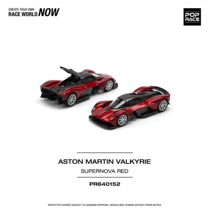 Pop Race Aston Martin Valkyrie PR64-152 – 1:64 Scale Diecast Model