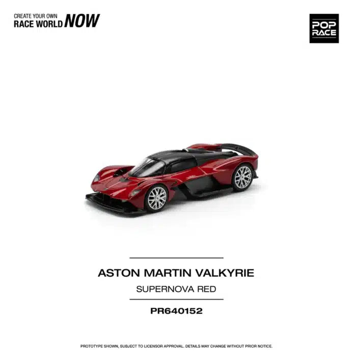 Pop Race Aston Martin Valkyrie PR64-152 – 1:64 Scale Diecast Model