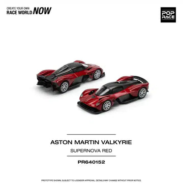 Pop Race Aston Martin Valkyrie PR64-152 – 1:64 Scale Diecast Model