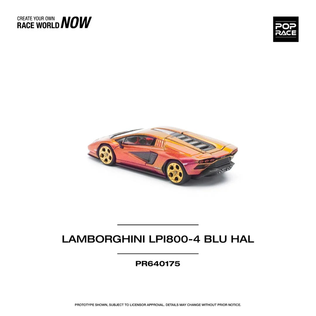 POP RACE Lamborghini Countach LPI 800-4 PR64-175 – 1:64 Scale Diecast Model