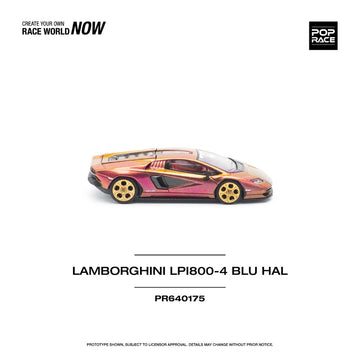 POP RACE Lamborghini Countach LPI 800-4 PR64-175 – 1:64 Scale Diecast Model