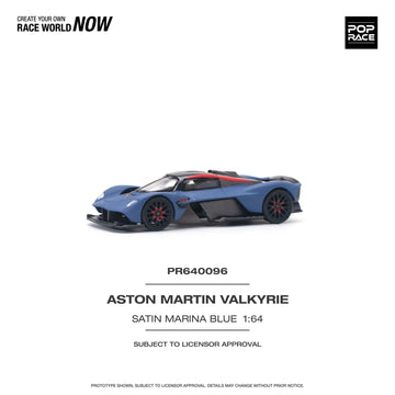 POP RACE Aston Martin Valkyrie S15-02 – 1:64 Scale Diecast Model