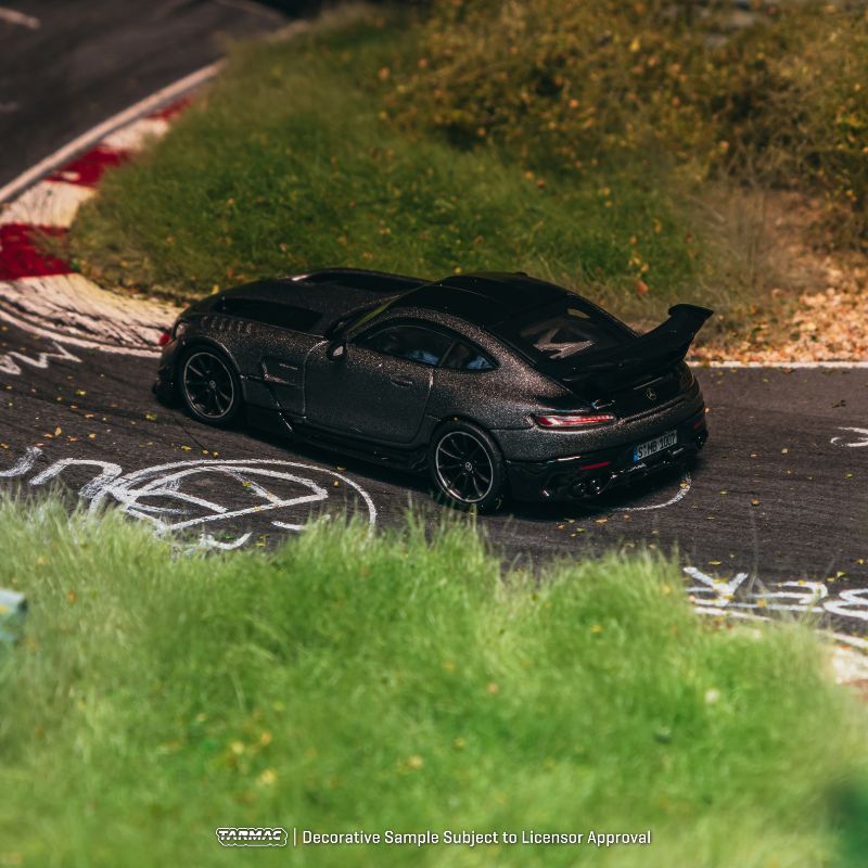 Tarmac Works Mercedes-Benz AMG GT Black Series Grey – 1:64 Scale Premium Die-Cast Model