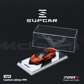SupCar McLaren 720S Orange – 1:64 Scale Die-Cast Model