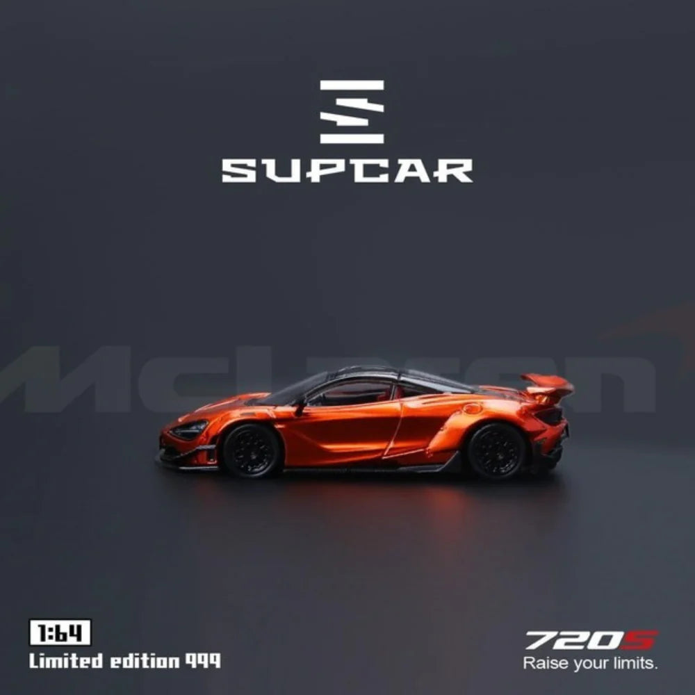 SupCar McLaren 720S Orange – 1:64 Scale Die-Cast Model