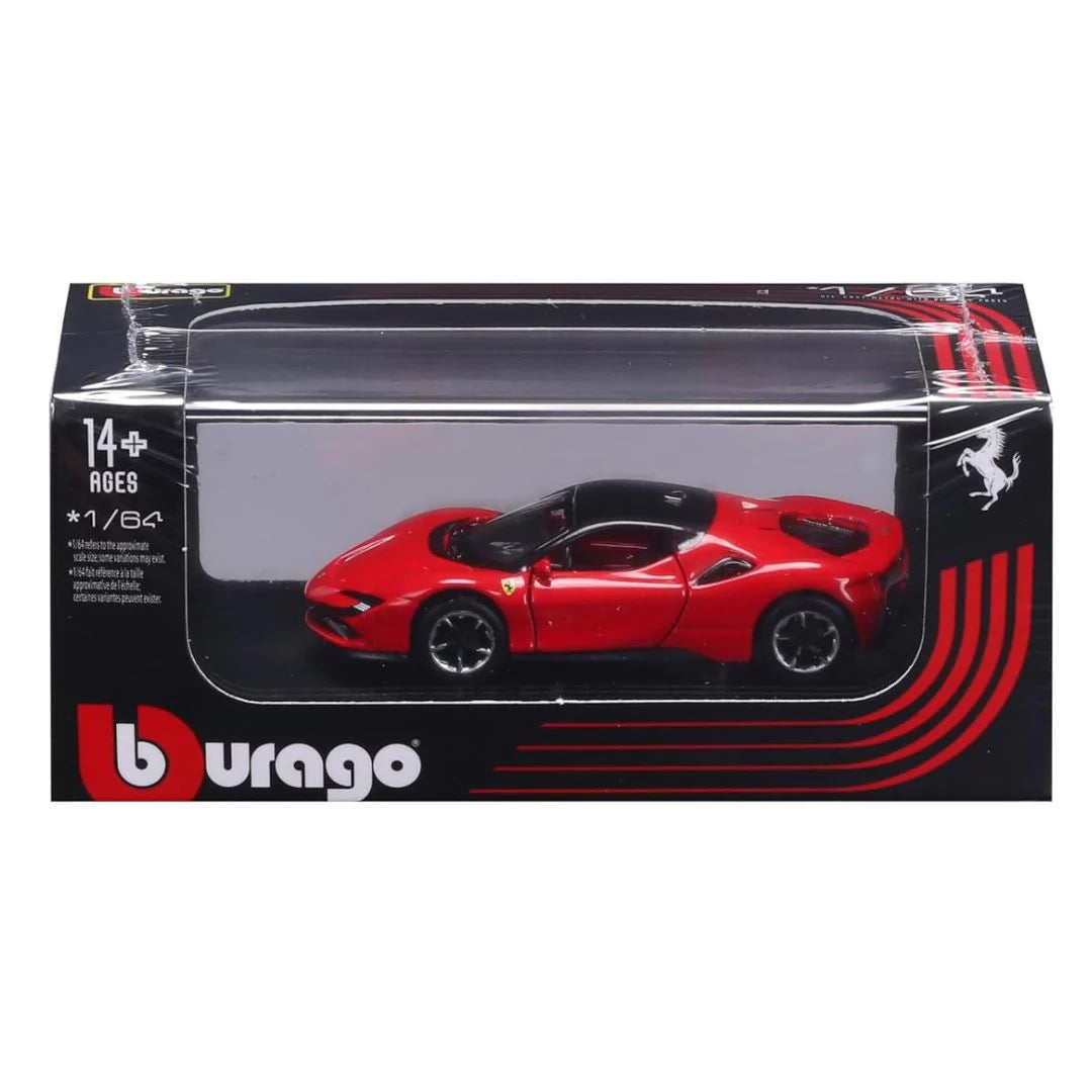 Bburago Ferrari SF90 Stradale Red – 1:64 Scale Diecast Model