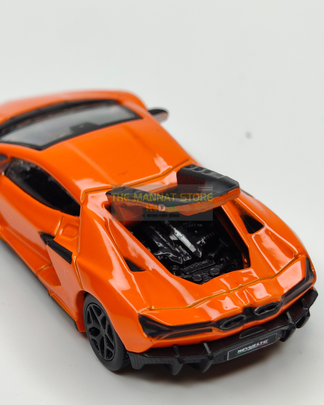 Official Bburago Lamborghini Revuelto Orange – 1 : 64 Diecast Scale Model