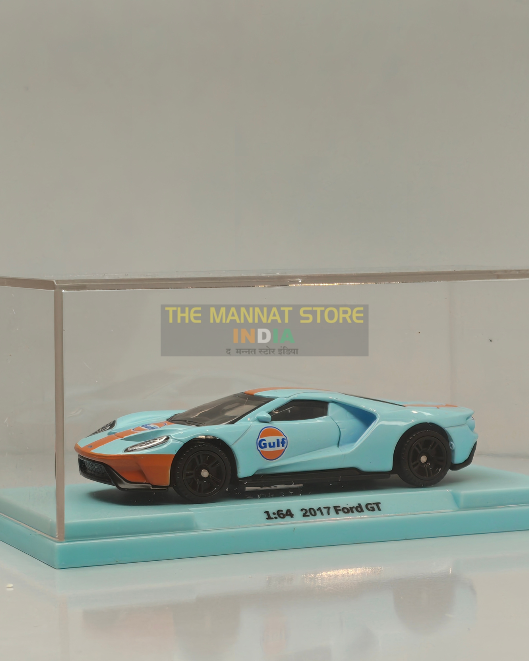 CCA Premium 2017 Ford GT – 1:64 Scale Diecast Metal Model Car with Acrylic Case