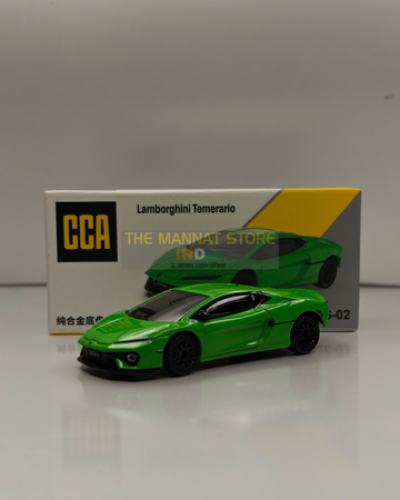 Lamborghini Temerario Green – 1:64 Scale Diecast Model