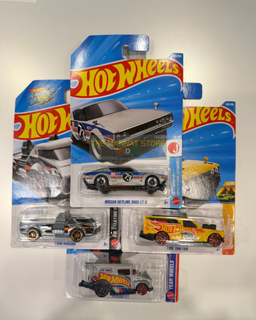 Hot Wheels 2026 P Case Set – Nissan Skyline 2000 GT-R + 3 Fantasy Castings | 1:64 Scale Die-Cast Set