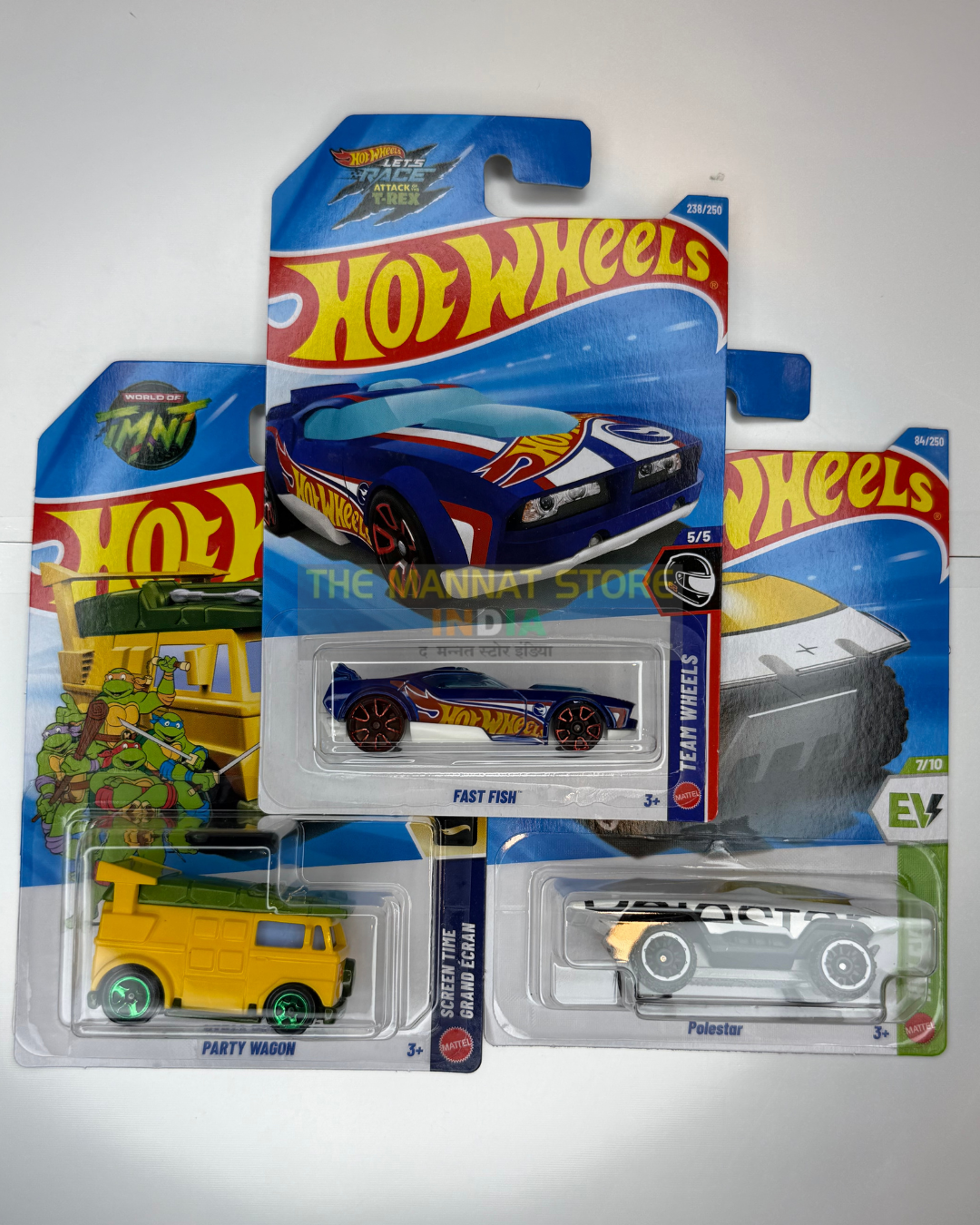 Hot Wheels 2026 N Case Set – Fast Fish Treasure Hunt + 2 Fantasy Castings | 1:64 Scale Die-Cast Models