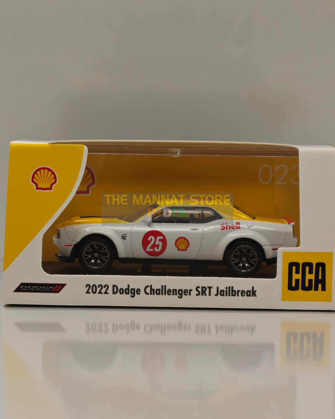 CCA 2022 Dodge Challenger SRT Jailbreak – 1:64 Scale Diecast with Acrylic Case