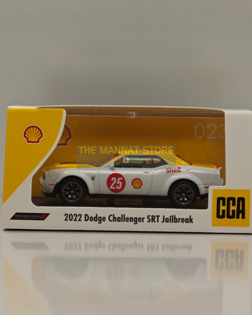 CCA 2022 Dodge Challenger SRT Jailbreak – 1:64 Scale Diecast with Acrylic Case