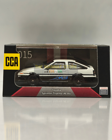 CCA Toyota Sprinter Trueno (AE86) – 1:64 Scale Diecast with Acrylic Case