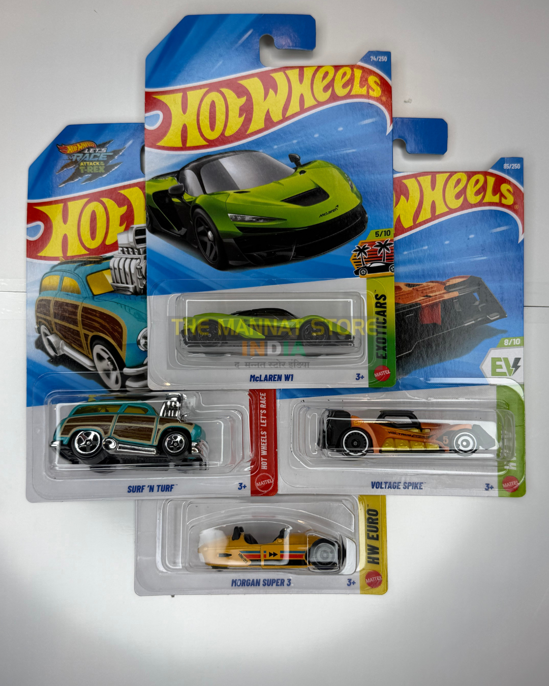 Hot Wheels 2026 N Case Set – McLaren W1 + 3 Fantasy Castings | 1:64 Scale Die-Cast Models