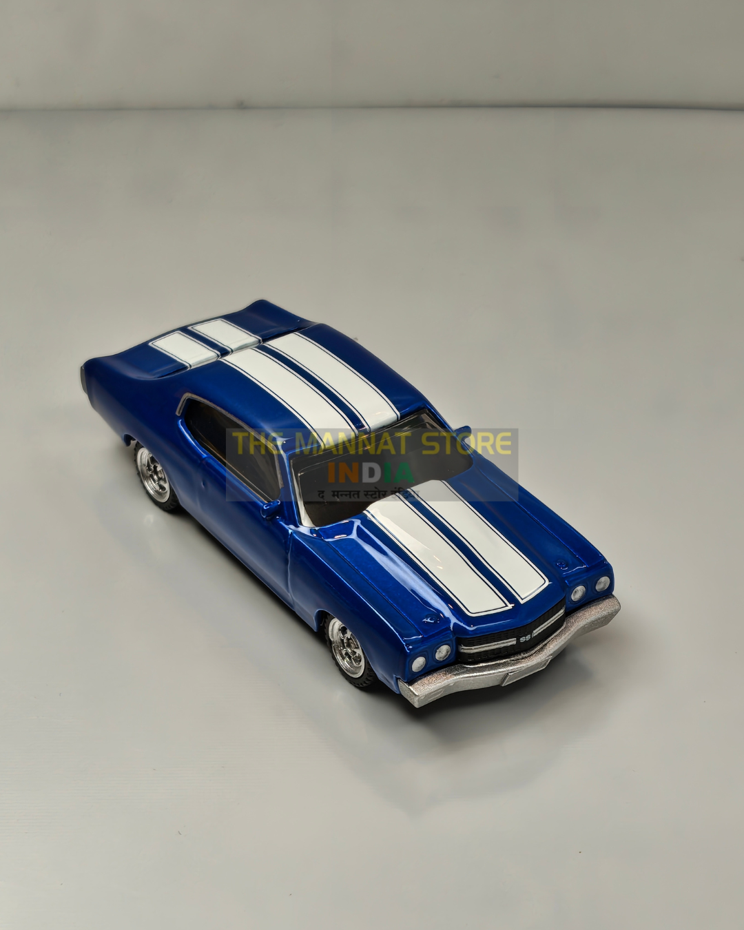 Chevrolet Chevelle 454 (1970) Navy Blue – 1:64 Scale Diecast Model
