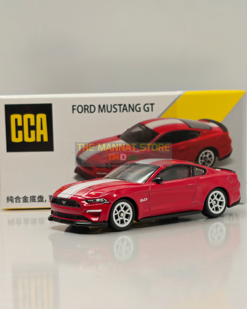 Ford Mustang GT Red – 1:64 Scale Diecast Model