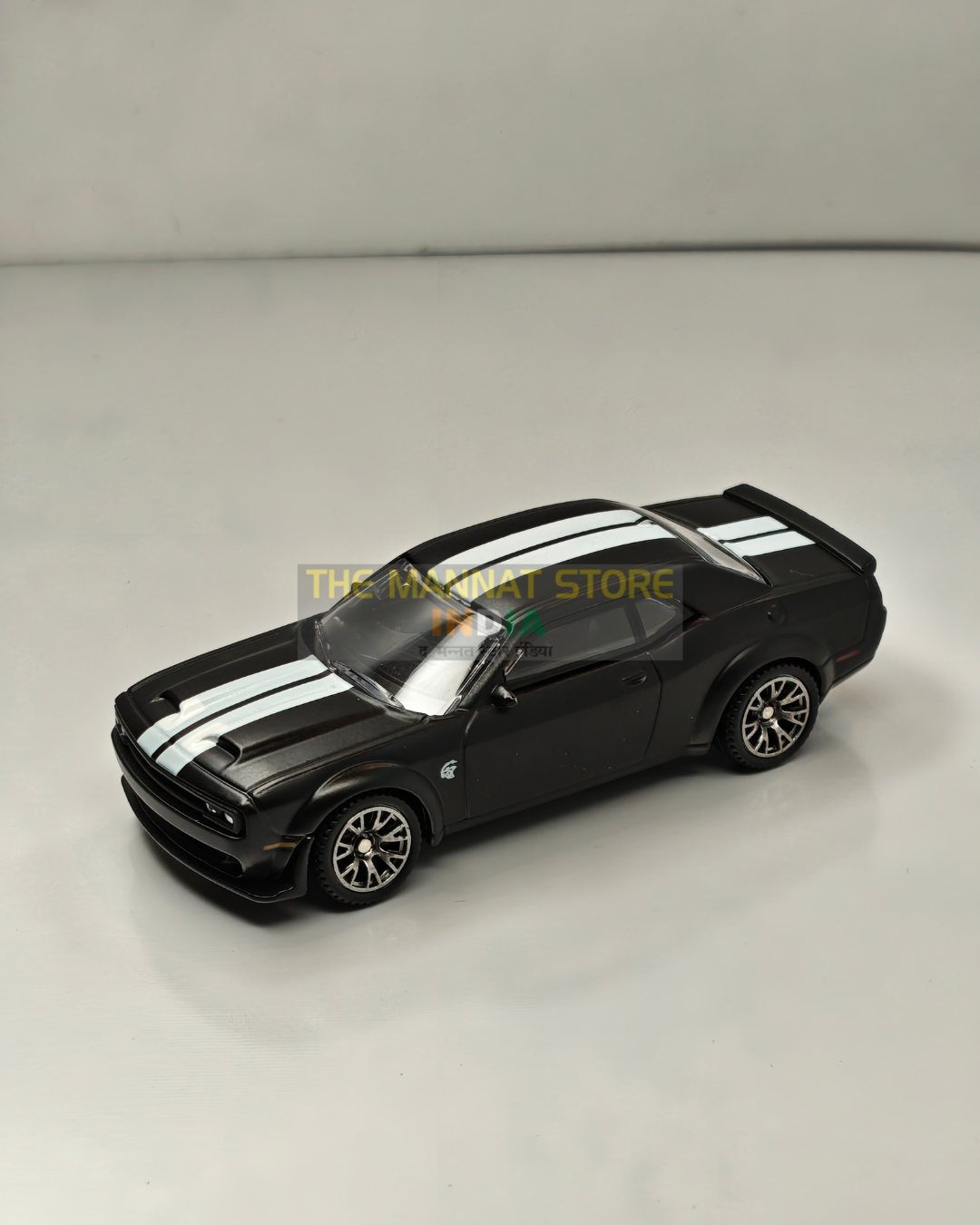 2022 Dodge Challenger SRT Jailbreak Matte Black – 1:64 Scale Diecast Model