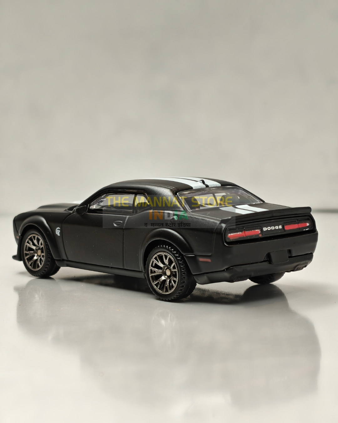 2022 Dodge Challenger SRT Jailbreak Matte Black – 1:64 Scale Diecast Model