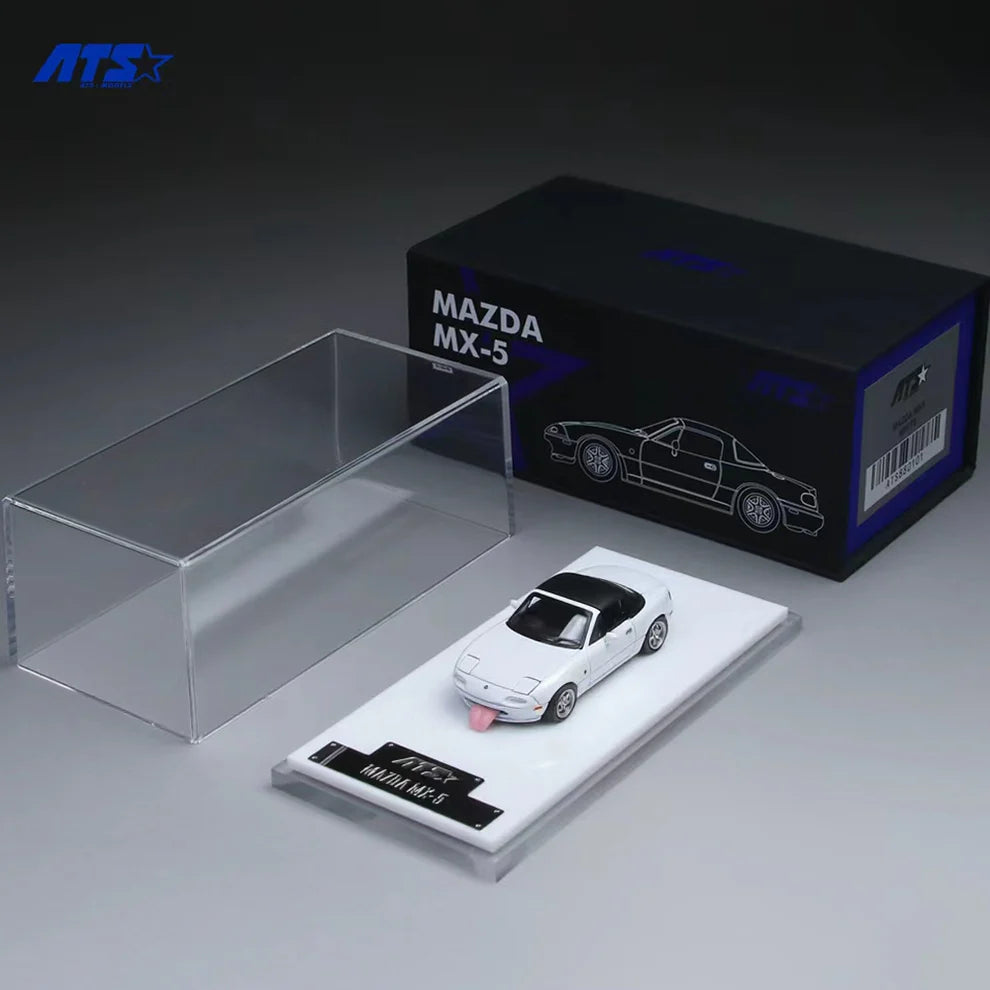 ATS880101 Mazda MX-5 White – 1:64 Scale Die-Cast Model