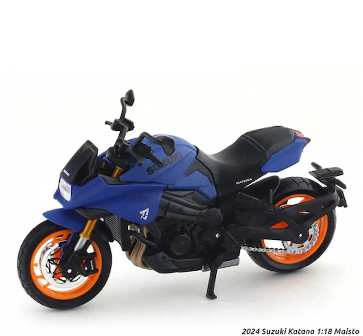 Maisto 2024 Suzuki Katana – 1:18 Scale Die-Cast Motorcycle Model