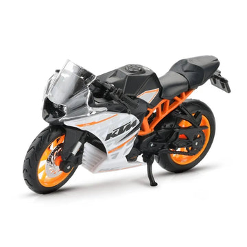 MAISTO - 1 : 18 DIECAST SCALE MODEL - KTM RC 390 - OFFICIAL LICENSED PRODUCT