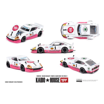 Mini GT Kaido House #263 Nissan Fairlady Z TAMIYA x KAIDO HOUSE "The FROG" V1 – Pre-Order | 1:64 Scale Die-Cast Model