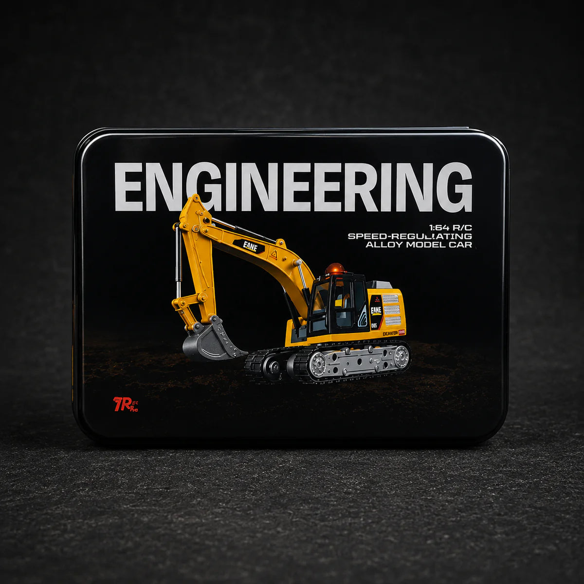 Trasped JCB RC Excavator – 1:64 Scale 2.4GHz Remote Control Alloy Model