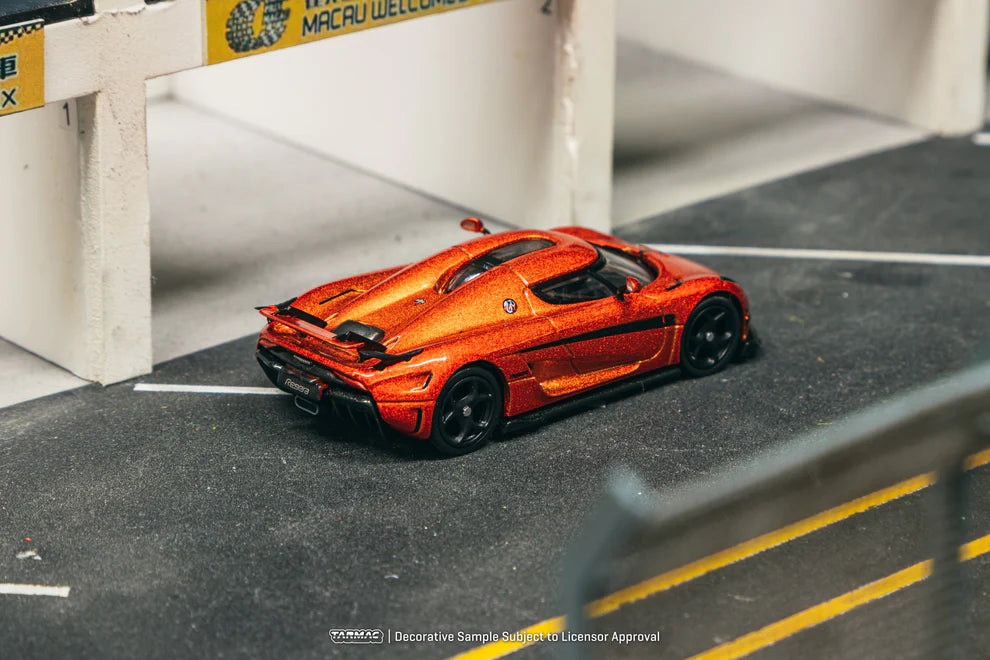 Tarmac WorkTarmac Works Koenigsegg Regera Orange (T64G-TL017-OR) – 1:64 Scale Diecast Model