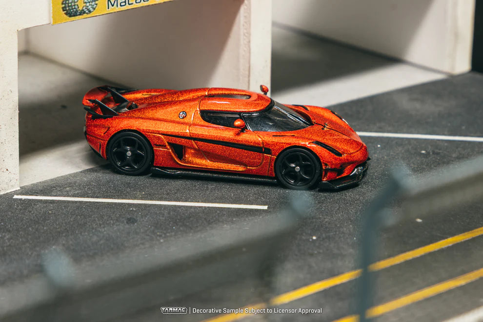 Tarmac WorkTarmac Works Koenigsegg Regera Orange (T64G-TL017-OR) – 1:64 Scale Diecast Model