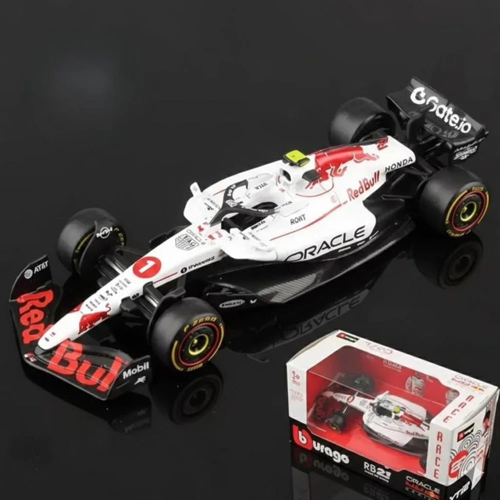 Bburago Oracle Red Bull Racing RB21 2025 Japan GP Livery #1 Max Verstappen – 1:43 Scale Die-Cast Model