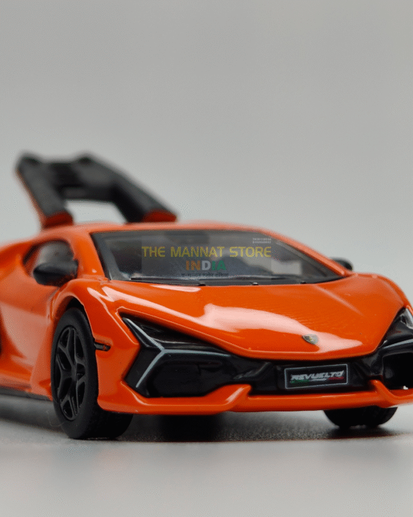 Official Bburago Lamborghini Revuelto Orange - 1 : 64 Diecast Scale Model - Image 4