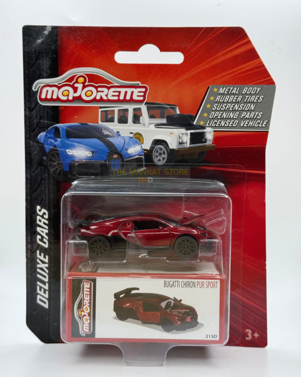 Majorette Bugatti Chiron Pur Sport – Red