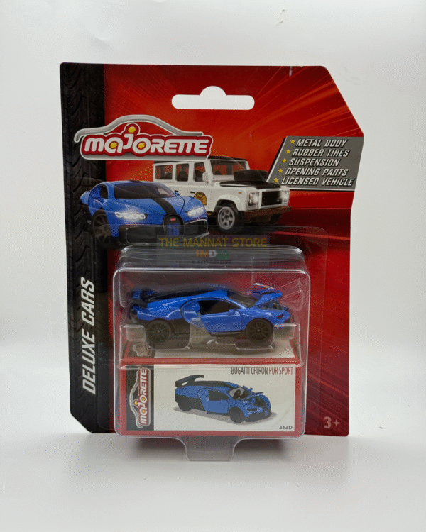 Majorette Bugatti Chiron Pur Sport – Blue