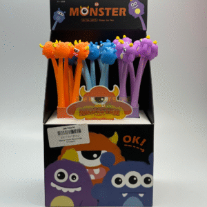 Monster Party Gel Pen – 0.5mm Cute Cartoon Design (Random Color)