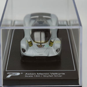H11 - Aston Martin Valkyrie (Skyfall Silver) Poster Cars