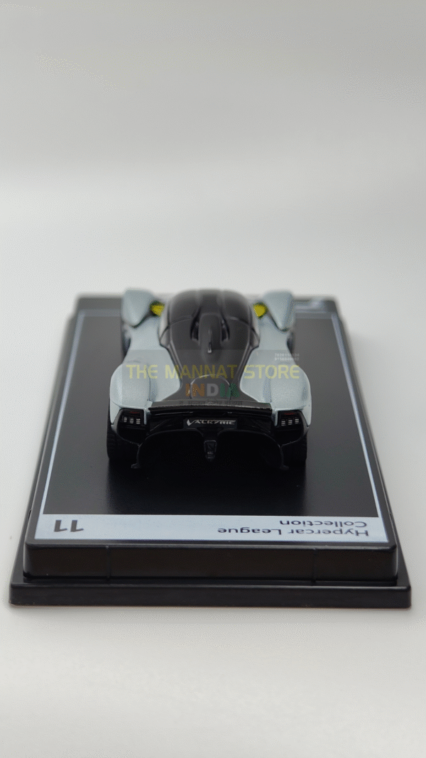 H11 - Aston Martin Valkyrie (Skyfall Silver) Poster Cars - Image 4