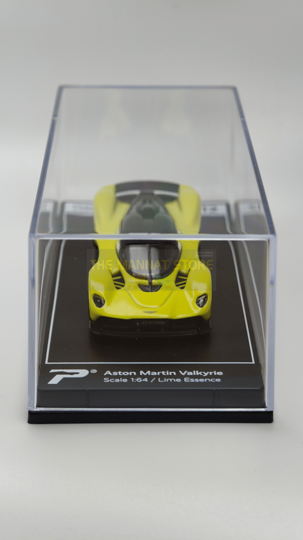 H12 – Aston Martin Valkyrie (Lime Essence) – 1:64 Diecast Scale Model
