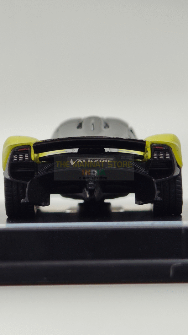 H12 – Aston Martin Valkyrie (Lime Essence) – 1:64 Diecast Scale Model - Image 4
