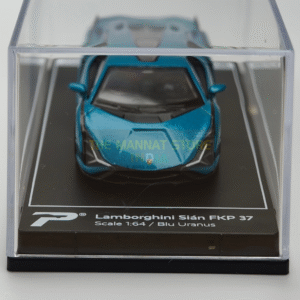 H08 – Lamborghini Sián FKP 37 (Blu Uranus) – 1:64 Poster Cars