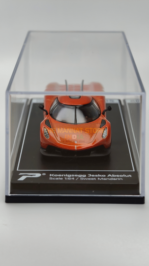 H05 – Koenigsegg Jesko Absolut (Sweet Mandarin) – 1:64 Poster Cars