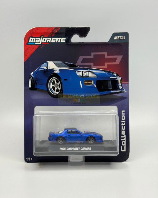 Majorette Auto Collection – 1985 Chevrolet Camaro (1:64 Scale, Wave 1)